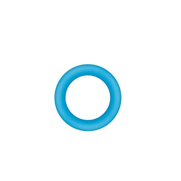 Firefly halo cock ring small blue, front view | Flirtybay.com.au